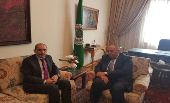 الصفدي يلتقي شكري في القاهرة