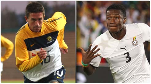 مواجهة خارج التوقعات بين غانا وأستراليا  