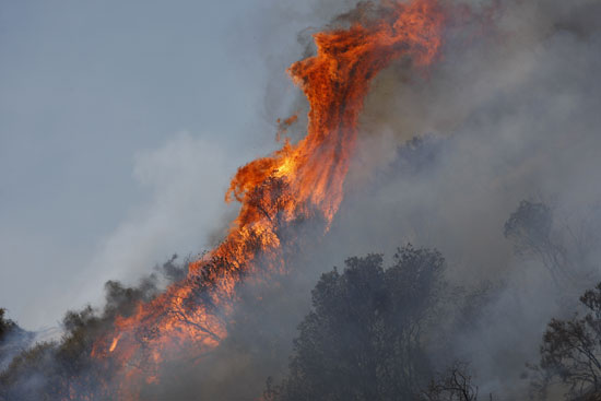 إجلاء الآلاف بكاليفورنيا بعد حرائق الغابات