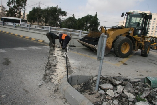 بالصور | الامانة : حلول مرورية للدوار الثالث والخامس والثامن والحرمين