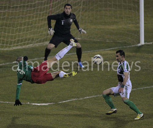 بالصور : اتحاد الرمثا يفرض التعادل على الوحدات المتصدر