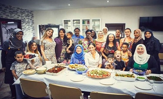 بالفيديو والصور : ميغان ماركل تدعم مشروعا خيريا في مركز إسلامي