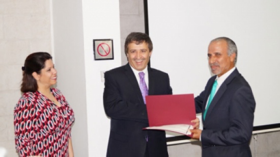 القطامين يسلم المسشارين العماليين الجدد شهادات دورة المعهد الدبلوماسي القطامين يسلم المسشارين العماليين الجدد شهادات دورة المعهد الدبلوماسي