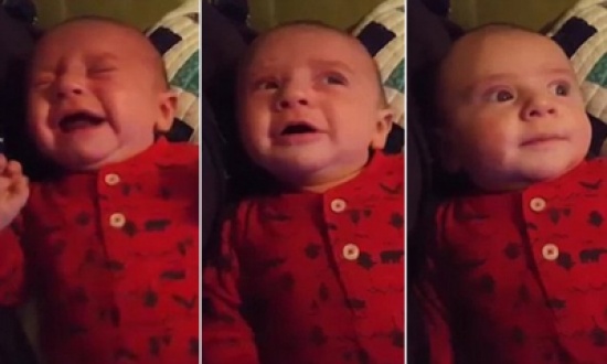 شاهد: مفعول سحري لموسيقى حرب النجوم في تهدئة طفل