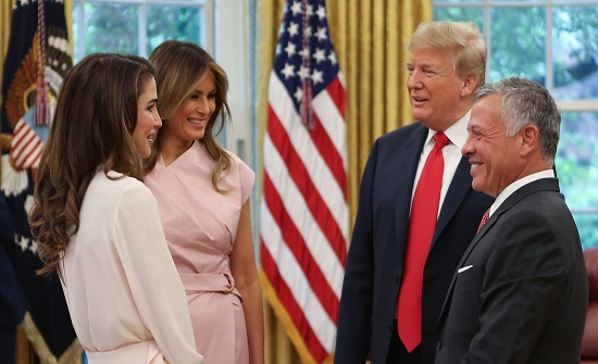 ميلانا :زيارة الملك والملكة للبيت الابيض "عظيمة " ميلانا :زيارة الملك والملكة للبيت الابيض "عظيمة "