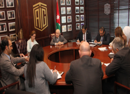 أبوغزاله والمدير الجديد لبرنامج الأمم المتحدة الإنمائي في الأردن يدرسان تعاوناً مستقبلياً
