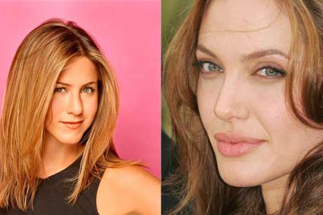 انجيلينا تهدد انستون