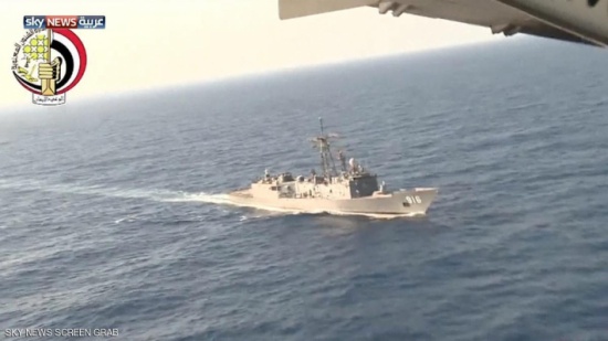 تضييق نطاق البحث عن صندوقي الطائرة المصرية