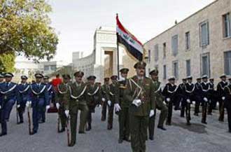 قصف السفارة الأمريكية في بغداد أثناء زيارة بايدن