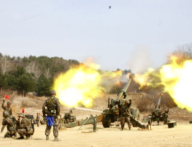 تبادل إطلاق نار بين الكوريتين عبر الحدود البحرية