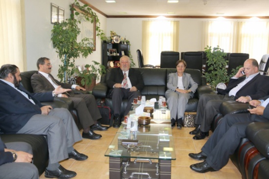 مؤتة : زيارة مستشار أكاديمي من جامعة إلينوي الأمريكية