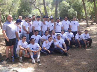 شركة فاين لصناعة الورق الصحي تنظم حملة لتنظيف غابات دبين