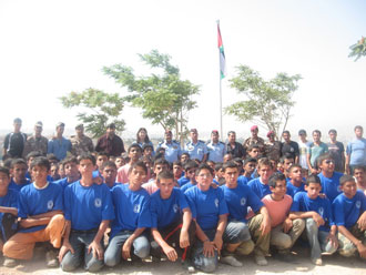 تخريج معسكر جائزة الحسن للشباب المستوى البرونزي 