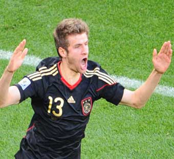 الألماني مولر هدافا للمونديال 