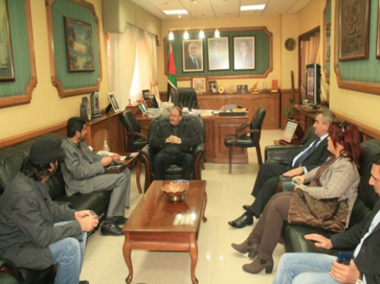 المجالي يلتقي أمين عام مجلس دبي الرياضي