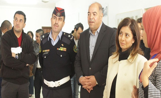الأميرة دانا فراس تزور مركزا لتدريب الشباب على عملية نحت الحجر وإعادة الترميم في المفرق الأميرة دانا فراس تزور مركزا لتدريب الشباب على عملية نحت الحجر وإعادة الترميم في المفرق