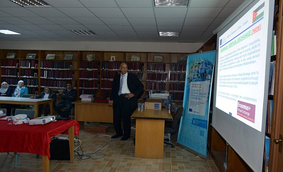 مدير مكتب"ايراسموس بلس الوطني" يحاضر حول أبرز البرامج في الطفيلة التقنية