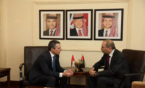 الصفدي يبحث مع نظيره السويسري سبل تطوير العلاقات الثنائية