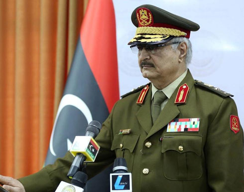 خليفة حفتر في عمان خليفة حفتر في عمان