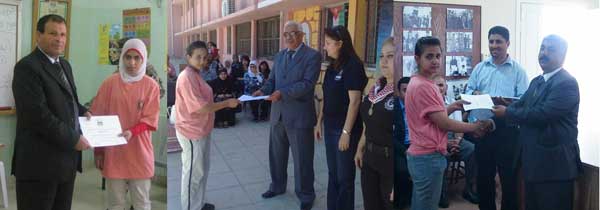 تخريج المشاركات في معسكرات جائزة الحسن للشباب في اربد