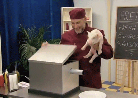 البائع والخنزير