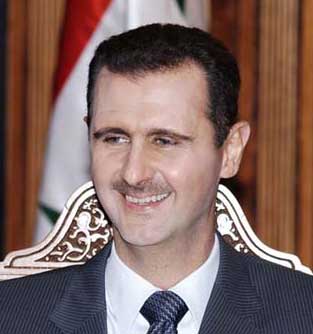 الرئيس السوري يلتقي الامين العام لجامعة الدول العربية  