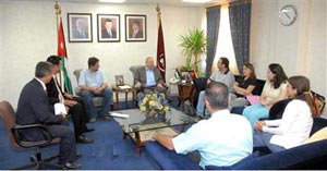 وفد اكاديمي اسباني يزور الهاشمية 