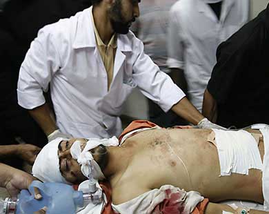 شهيدان وستة جرحى باستهداف غزة 