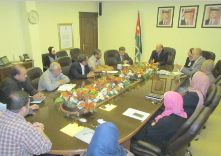 مدير الاحصاءات يلتقي وفدا تونسيا