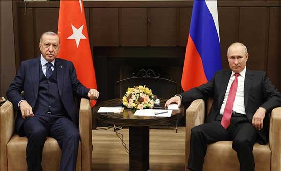 أردوغان يدعو بوتين لإعلان عاجل لوقف إطلاق النار في أوكرانيا أردوغان يدعو بوتين لإعلان عاجل لوقف إطلاق النار في أوكرانيا