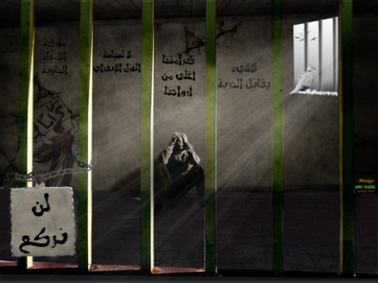 الأسرى الاردنيون في سجون الاحتلال يدخلون معركة الأمعاء الخاوية