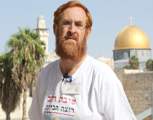 الحاخام يهودا غليك يقتحم المسجد الأقصى الحاخام يهودا غليك يقتحم المسجد الأقصى