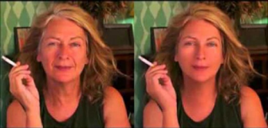 شاهد: كيف حول فنان امرأة عجوزا إلى شابة جميلة