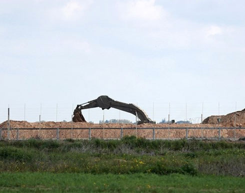 إسرائيل تشرع ببناء جدار بطول 65 كيلومترا على حدود غزة (شاهد)