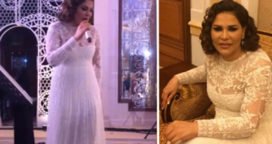 أحلام تألّقت بالأبيض في أضخم أفراح الرياض وتردّ على الحاقدين