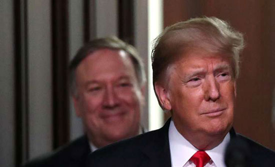 بومبيو: الجولان ليس القرم وترامب اتخذ قراره