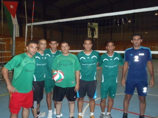 فوزان في بطولة الأمن العام لكرة الطائرة