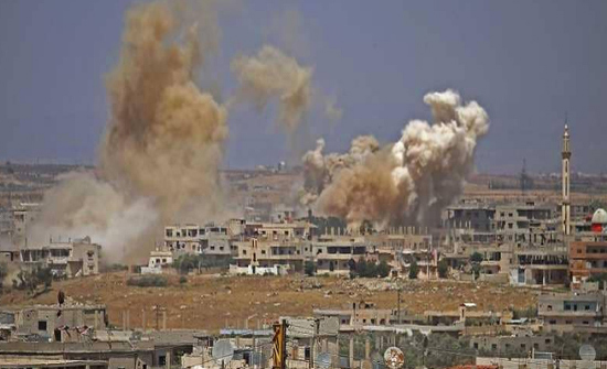 مقتل 60 مدنيا في غارات على درعا السورية