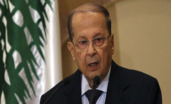 عون: رفض اسرائيل ترسيم الحدود البحرية يخفي نوايا مبيتة عون: رفض اسرائيل ترسيم الحدود البحرية يخفي نوايا مبيتة