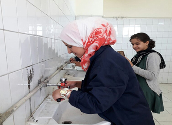 "المياه" تواصل حملة التوعية وصيانة المرافق المائية لعدد من مدارس المملكة