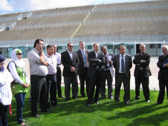 المجالي يتفقد مرافق ومنشآت مدينة الحسن للشباب