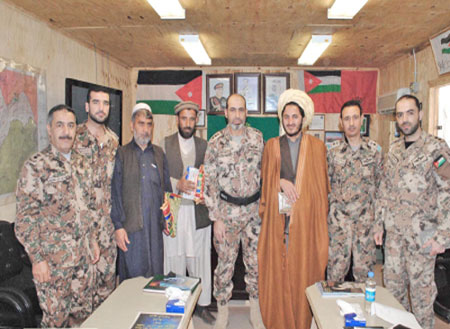 وفد افغاني يزور قيادة قوة الواجب الخاص الاردنية