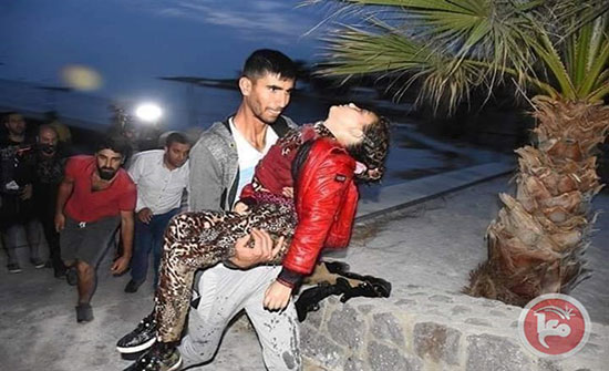 فيديو- وفاة طفلة من غزة في غرق قارب مهاجرين