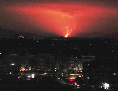 تفجيرات تستهدف خطين لأنابيب الغاز في سوريا وانقطاع الكهرباء