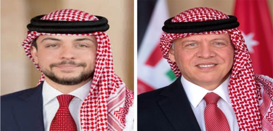 الملك وولي العهد يستقبلان الرئيس المصري لدى وصوله عمان الملك وولي العهد يستقبلان الرئيس المصري لدى وصوله عمان