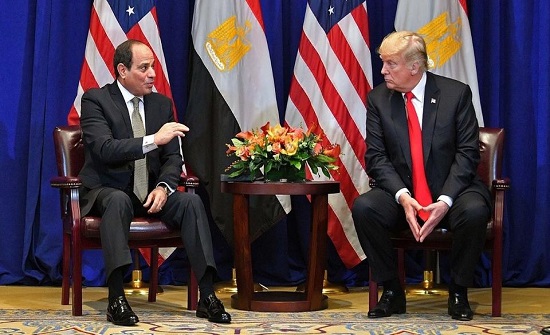 بالصور : ترمب للسيسي: ندعم الجهود المصرية لمكافحة الإرهاب