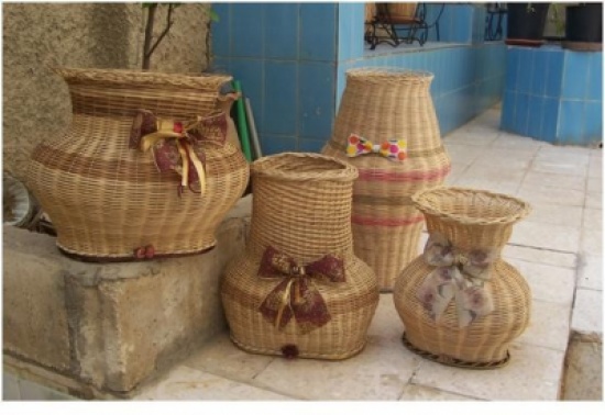 دورة لأعمال القش في البادية الجنوبية