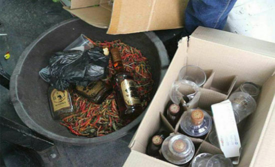 إغلاق محل خضار يبيع "خمور" في سحاب إغلاق محل خضار يبيع "خمور" في سحاب