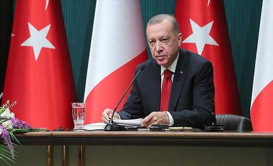 أردوغان: سنكثف مباحثاتنا للوصول لمرور آمن للحبوب بالبحر الأسود أردوغان: سنكثف مباحثاتنا للوصول لمرور آمن للحبوب بالبحر الأسود