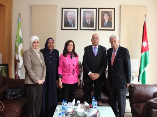 امين عمان يلتقي جمعية مرضى حساسية القمح